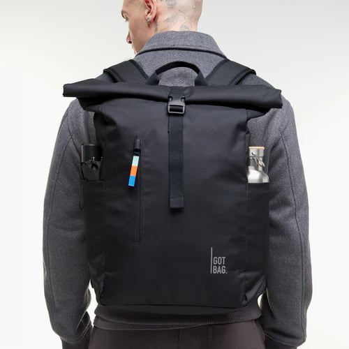 ZAINO ROLLTOP EASY NERO