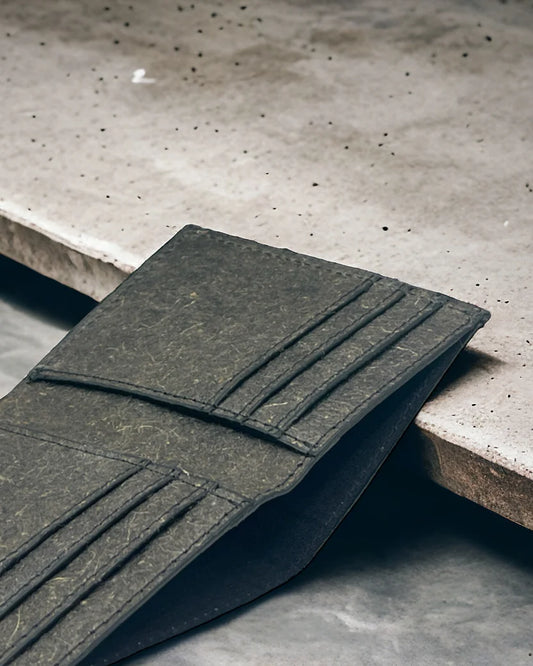 PORTAFOGLIO RFID GRIGIO - COCCO