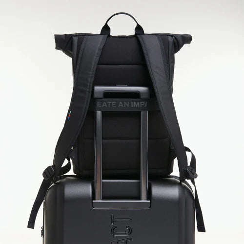 ZAINO ROLLTOP EASY NERO