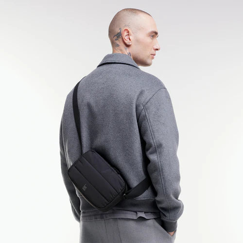 PUFFER CROSSBODY BAG NERO
