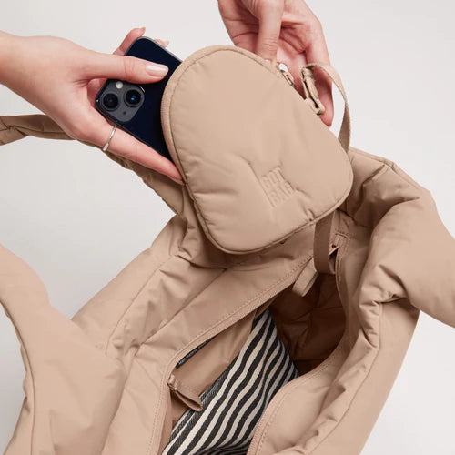 CLOUD TOTE BAG BEIGE CALDO