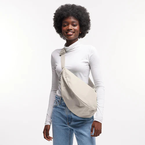 MOON BAG LARGE BIANCO PANNA CALDO