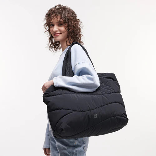 WAVY PUFFER EVERYDAY BAG NERA
