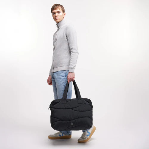 WAVY PUFFER EVERYDAY BAG NERA