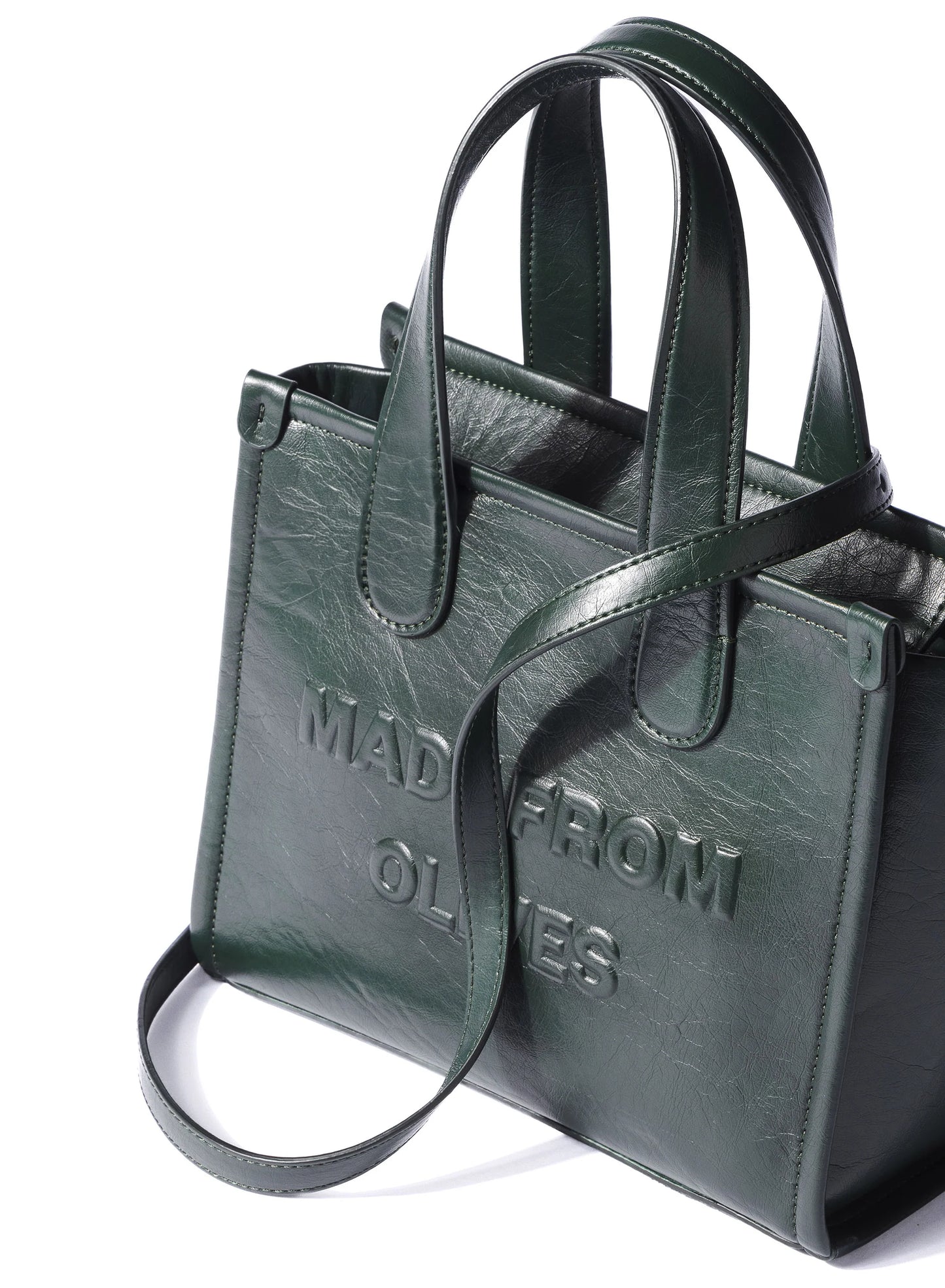 ALMA TOTE BAG M OLIVA – OLIVE
