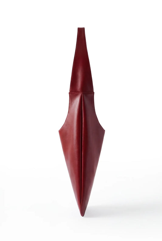 AGAVE TOTE XL BURGUNDY ROSSO -CACTUS