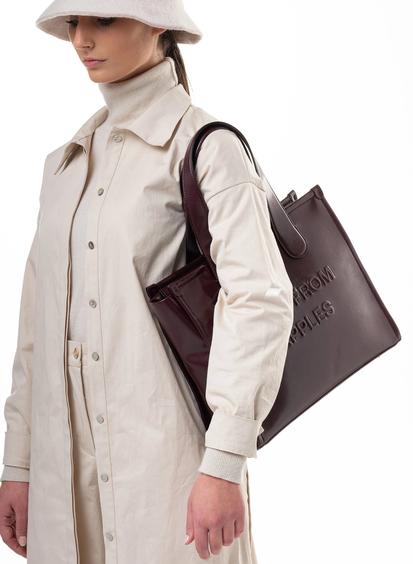 ALIMA TOTE BAG L RUBINO – MELA