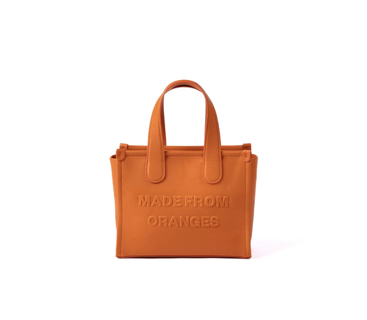 ALMA TOTE BAG M ARANCIO – ARANCIA