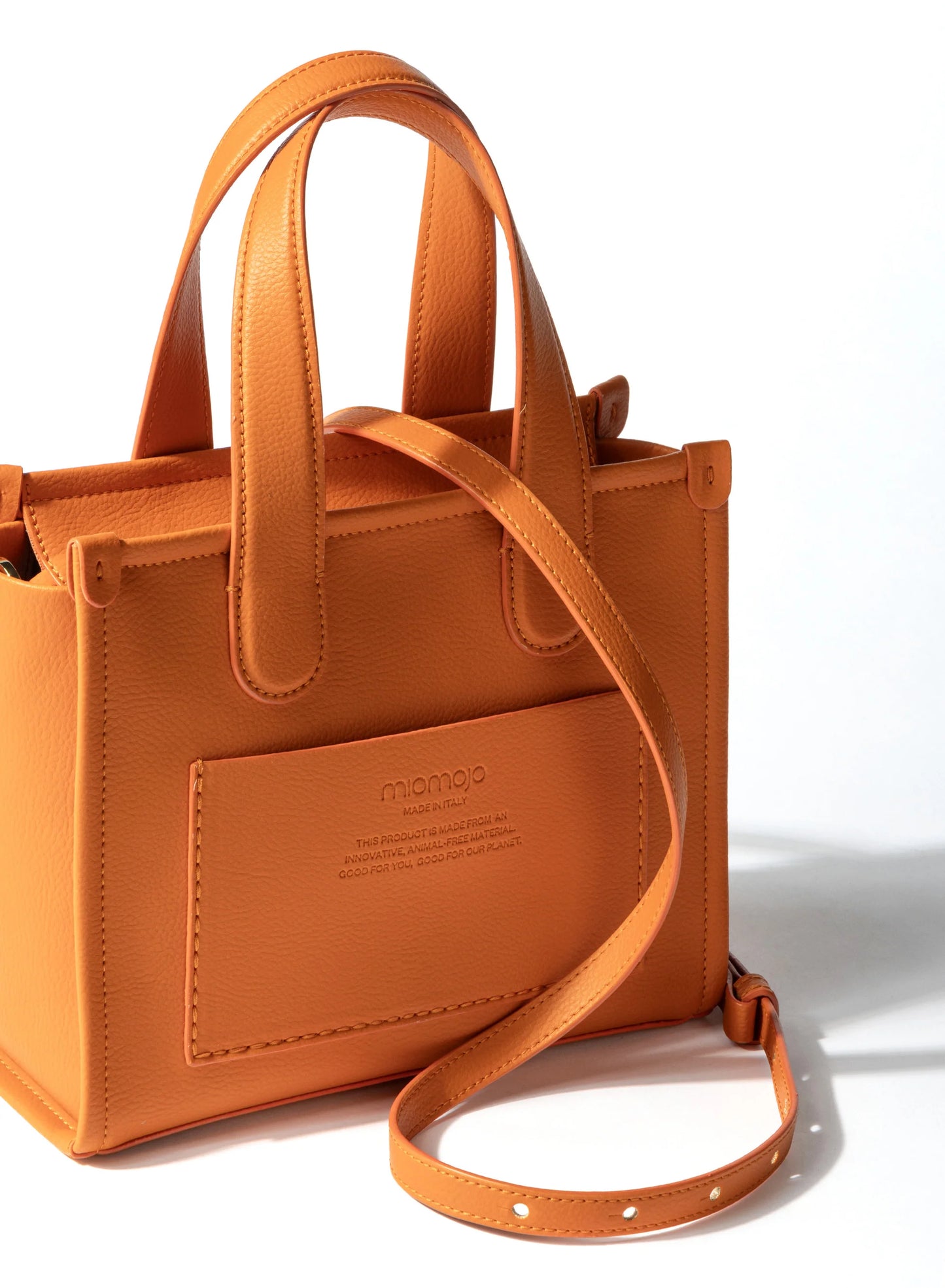 ALMA TOTE BAG M ARANCIO – ARANCIA