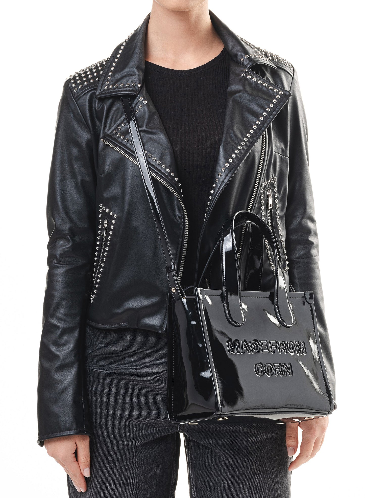 ALMA TOTE BAG M NERA – MAIS