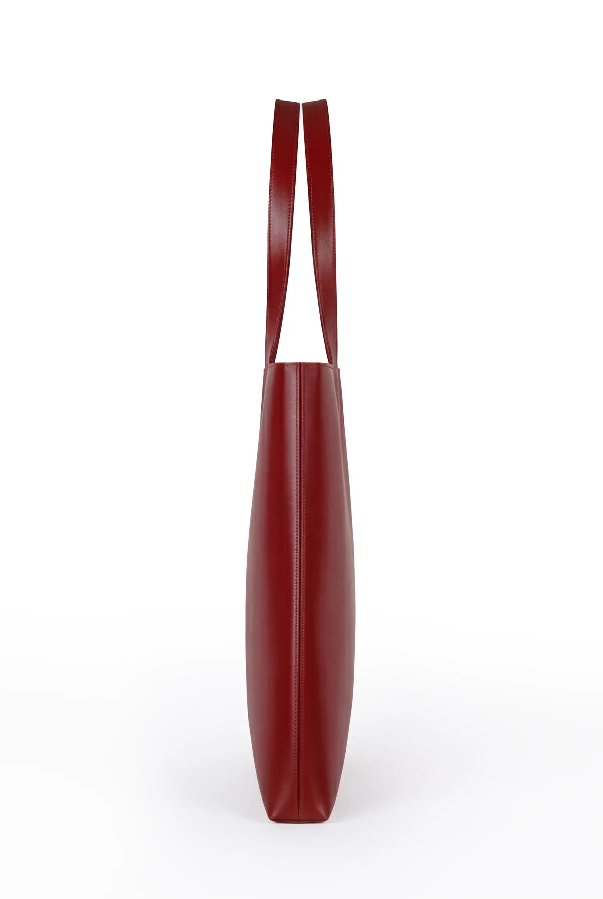 DOLORES TOTE SQUARE BURGUNDY RED - CACTUS