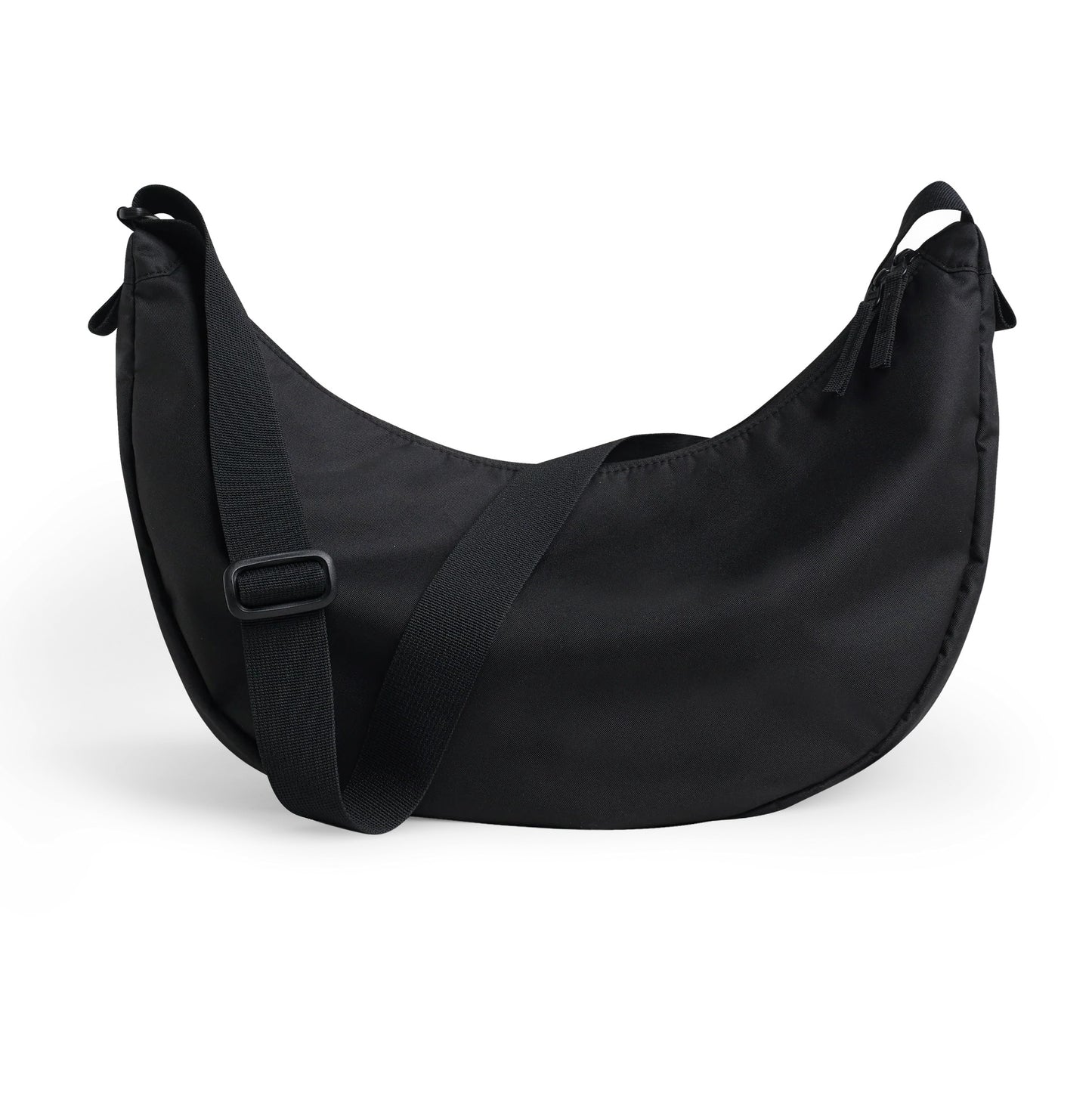 MOON BAG LARGE NERA – PLASTICA RECUPERATA DAGLI OCEANI