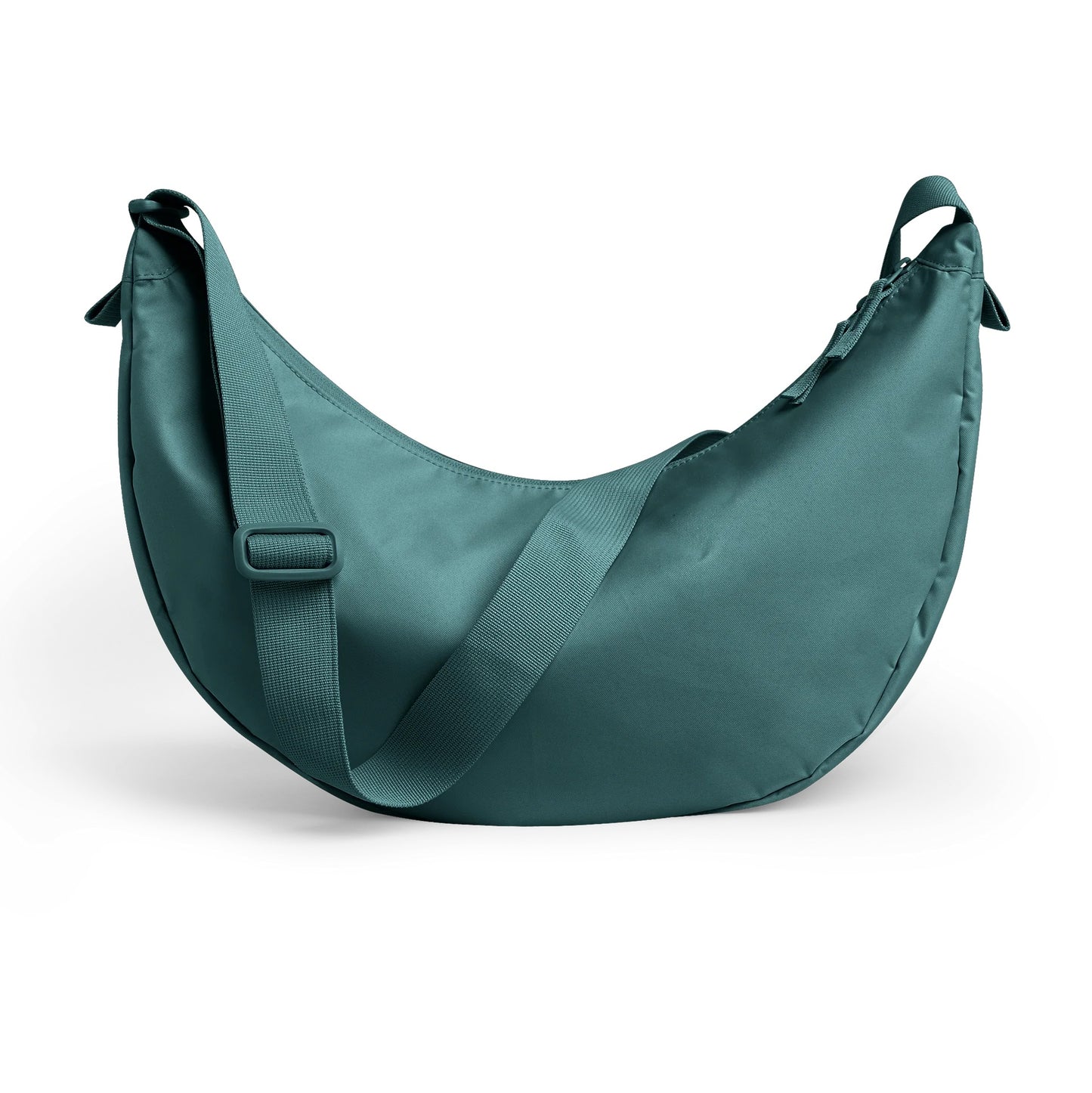 MOON BAG LARGE VERDE PETROLIO – PLASTICA RECUPERATA DAGLI OCEANI