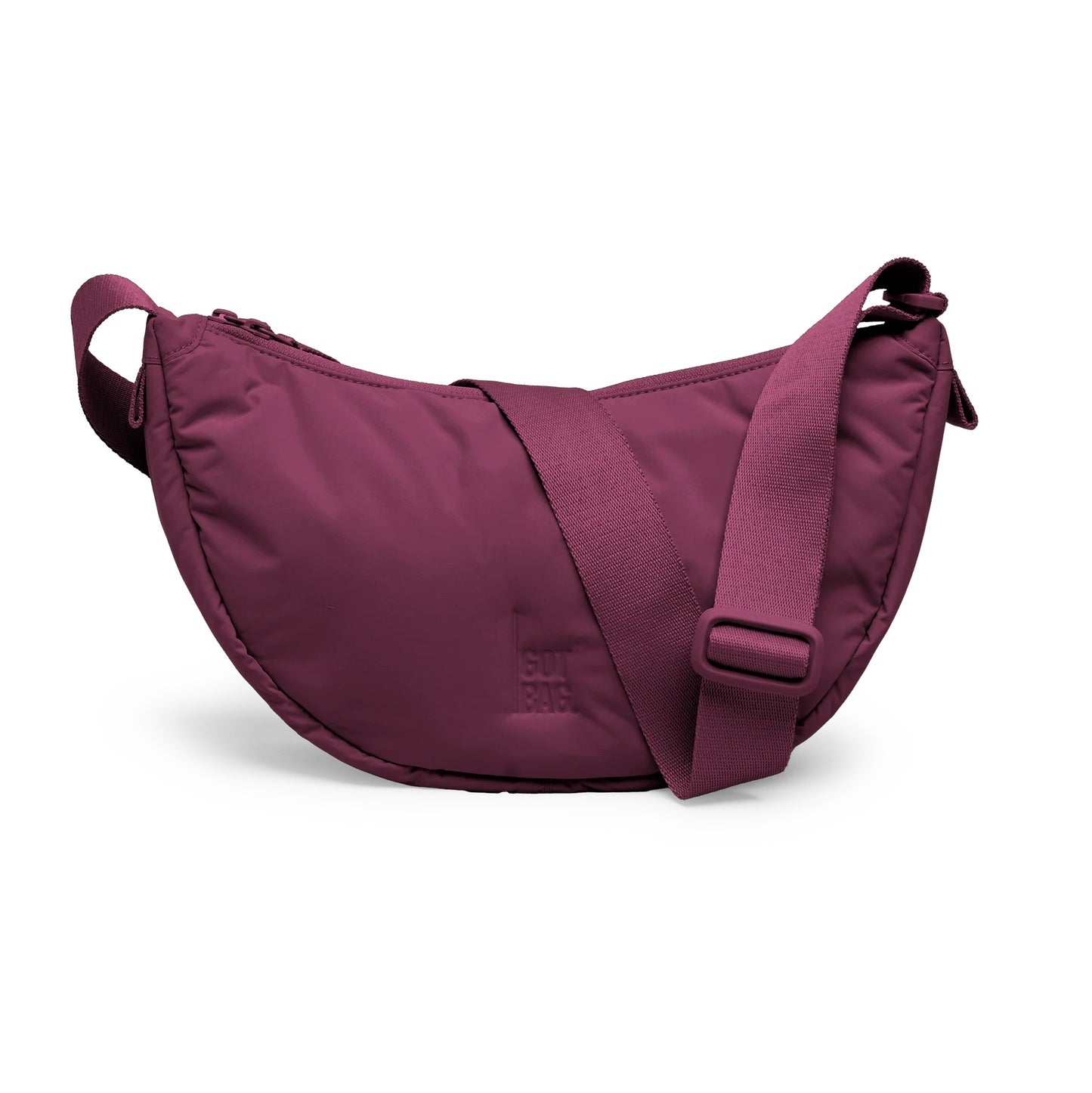 MOON BAG SMALL BORDEAUX – PLASTICA RECUPERATA DAGLI OCEANI