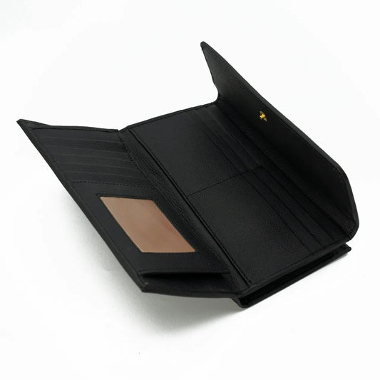 PORTAFOGLIO L NERO - MELA