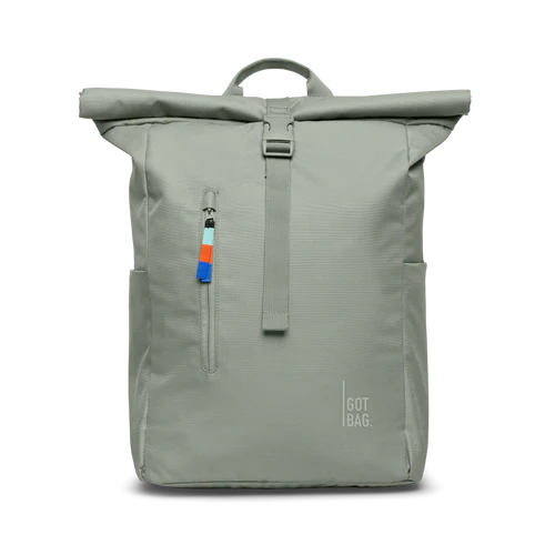 ZAINO ROLLTOP EASY VERDE SALVIA - PLASTICA RICICLATA