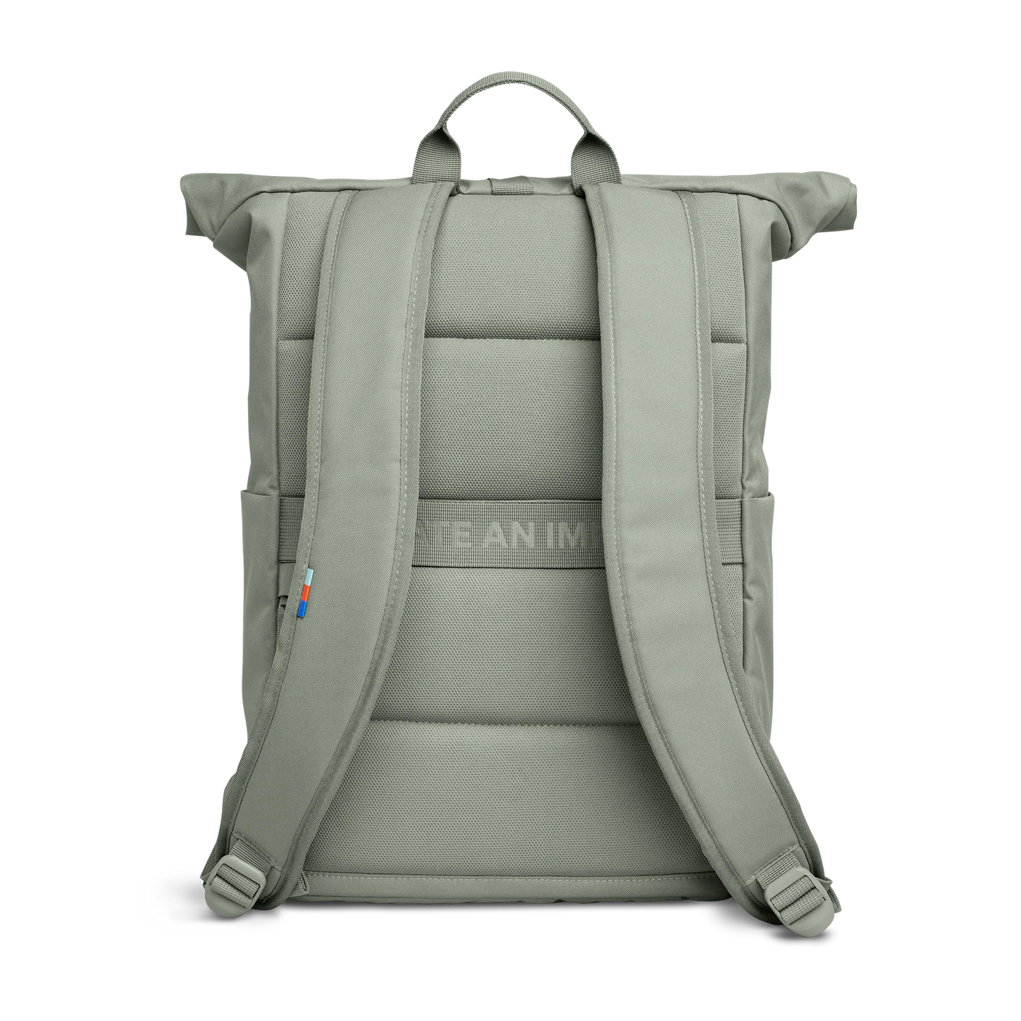 ZAINO ROLLTOP EASY VERDE SALVIA - PLASTICA RICICLATA