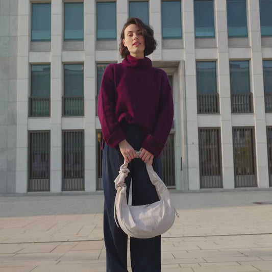 MOON BAG RUFFLE PANNA – RETI DA PESCA